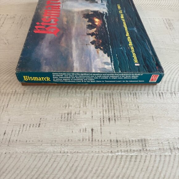 Rare, vintage 1978 Avalon Hill Bismark - Picture 8 of 11